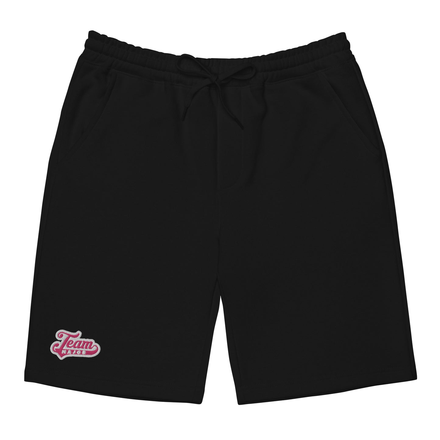 Team Major Black/Pink Men's Fleece Shorts