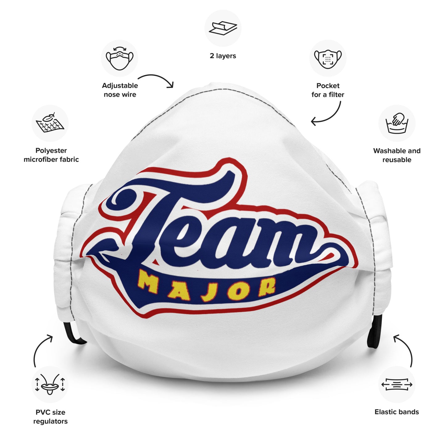 Team Major Premium Face Mask