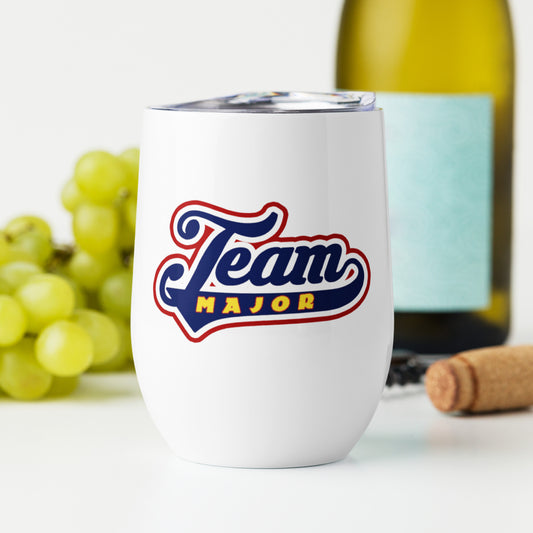 Team Major Wine Tumbler